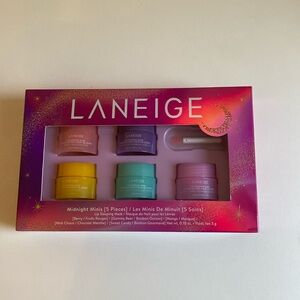 NWT Laniege midnight mini lip masks